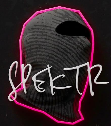 Logo SPEKTR, cagoule néon rose
